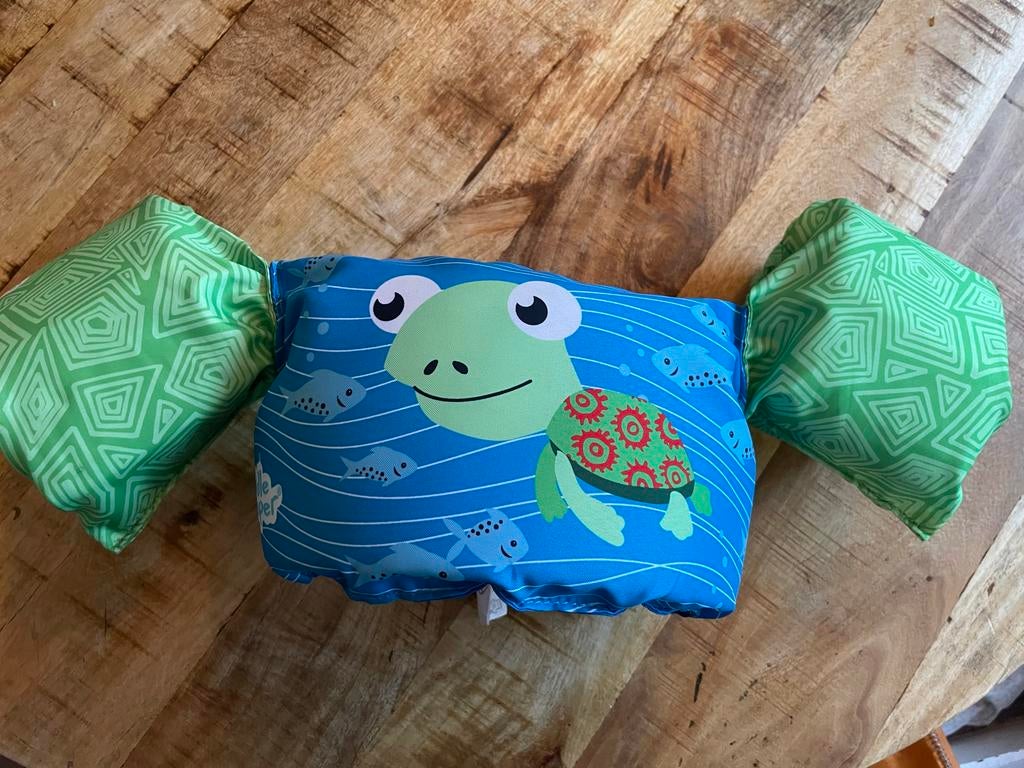Puddle Jumper Turtle zwembandjes - nette staat, Kinderen en Baby's, Ophalen of Verzenden, Zo goed als nieuw