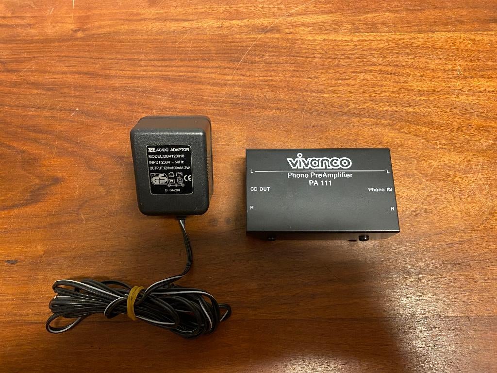 Vivanco Phono voorversterker Pa 111, Ophalen of Verzenden, Gebruikt, Minder dan 60 watt, Overige merken