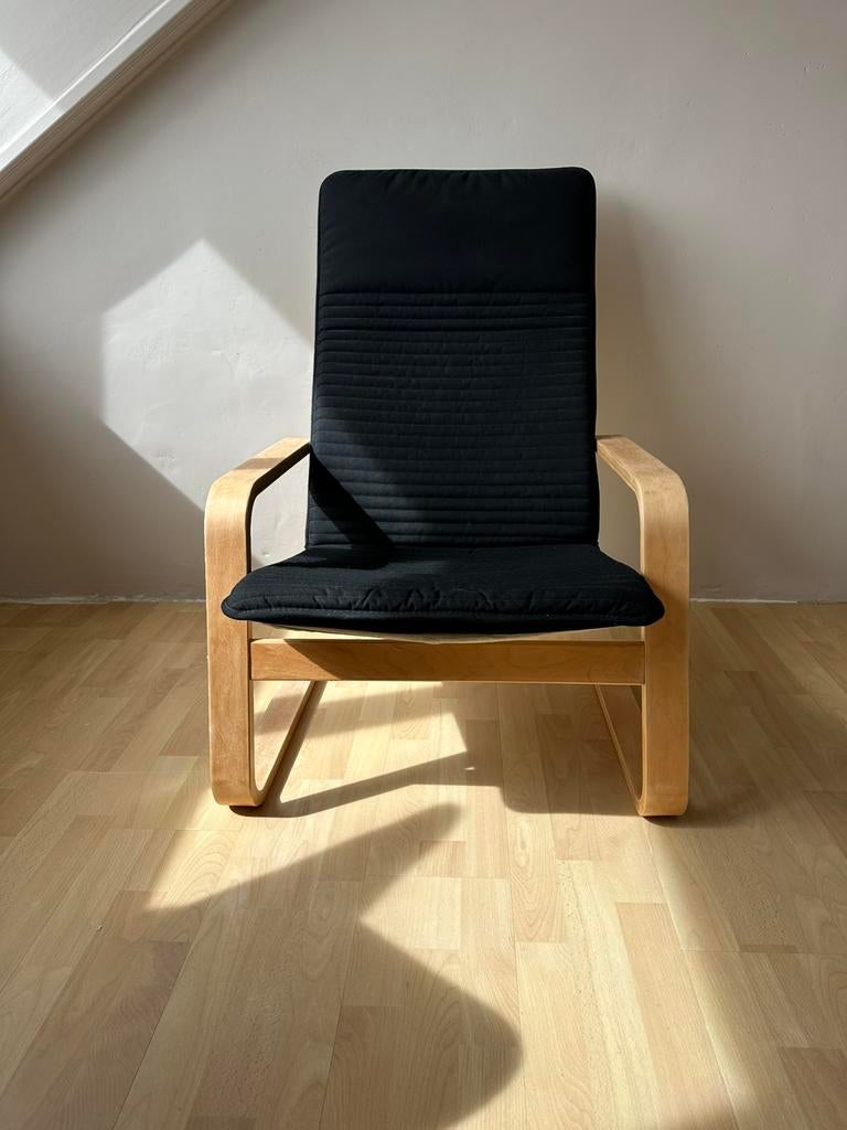 IKEA POÄNG Chair Stoel GRATIS OPHALEN, Ophalen, Zo goed als nieuw, 75 tot 100 cm, 50 tot 75 cm