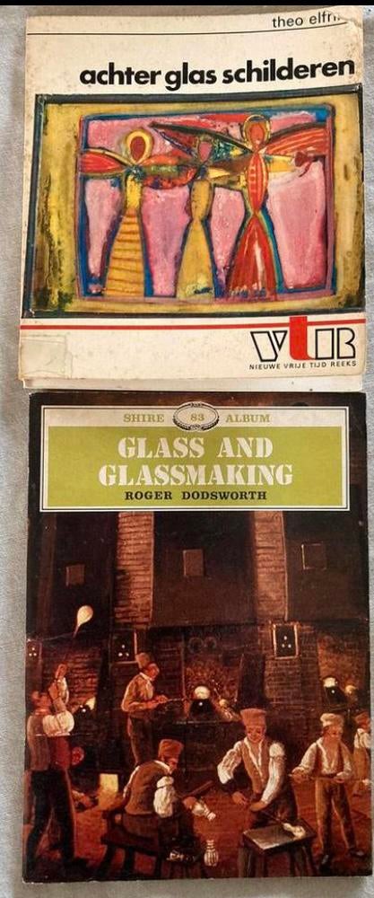 Glas and Glasmaking  Achter glas schilderen, Boeken, Ophalen of Verzenden, Gelezen, Overige onderwerpen