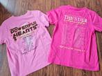 2 leuke roze shirts Amy & Ivy xxs en Distriks xs, Kleding | Dames, Ophalen of Verzenden, Zo goed als nieuw, Korte mouw, Roze