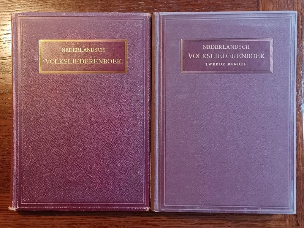 Nederlandsch Volksliederenboek, Muziek en Instrumenten, Bladmuziek, Zang, Gebruikt, Overige genres, Overige soorten