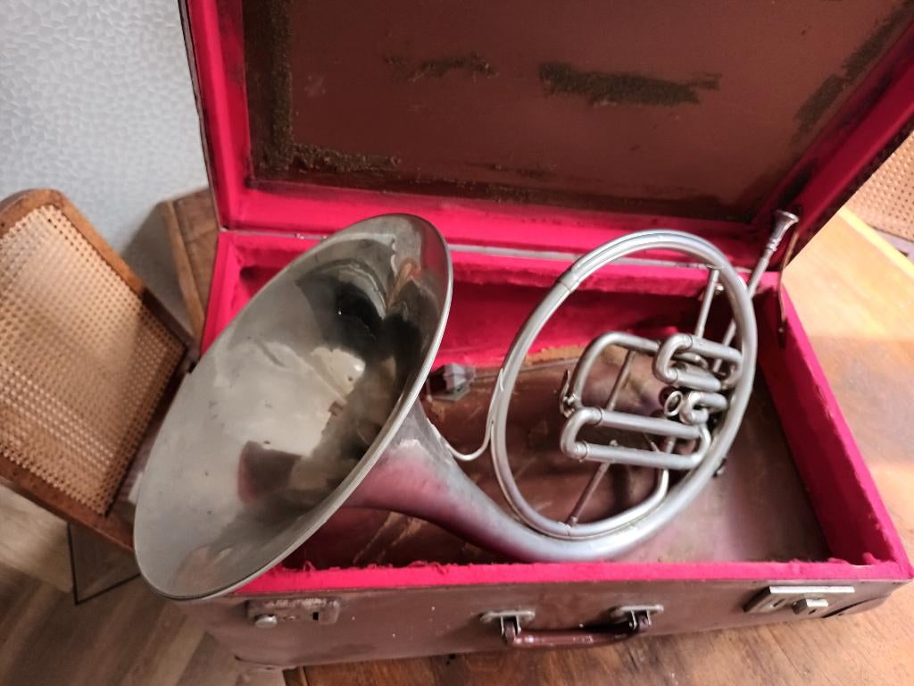 Besson Hoorn, Muziek en Instrumenten, Gebruikt, Overige typen, Ophalen of Verzenden, Ameide