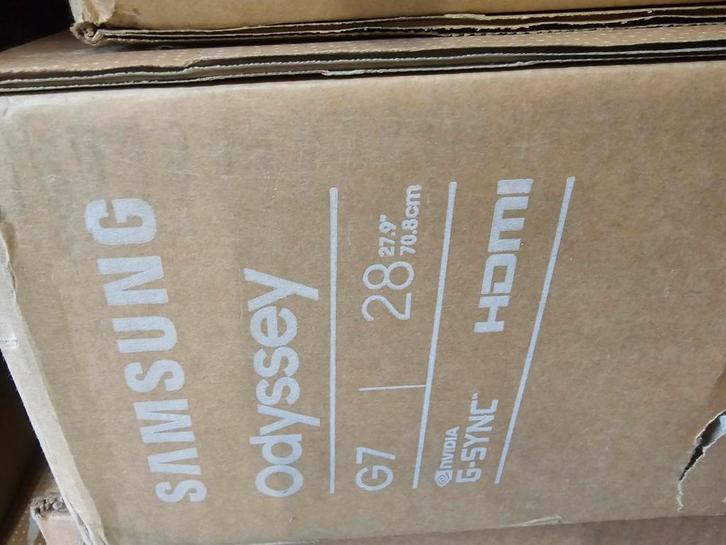 Samsung 4K Odyssey G7 28 inch Smart Gaming monitor NIEUW, Computers en Software, Monitoren, Nieuw, 151 t/m 200 Hz, HDMI, Gaming