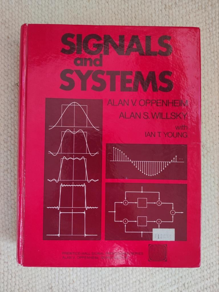 Signals and Systems Allan V. Oppenheim, Ophalen of Verzenden, Gelezen