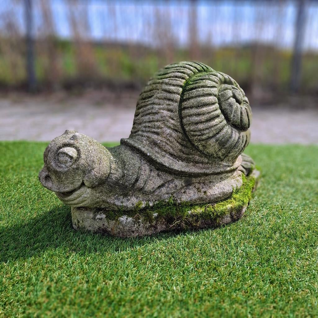 Betonnen Beeld - Slak, Ophalen, Gebruikt, Beton, Dierenbeeld