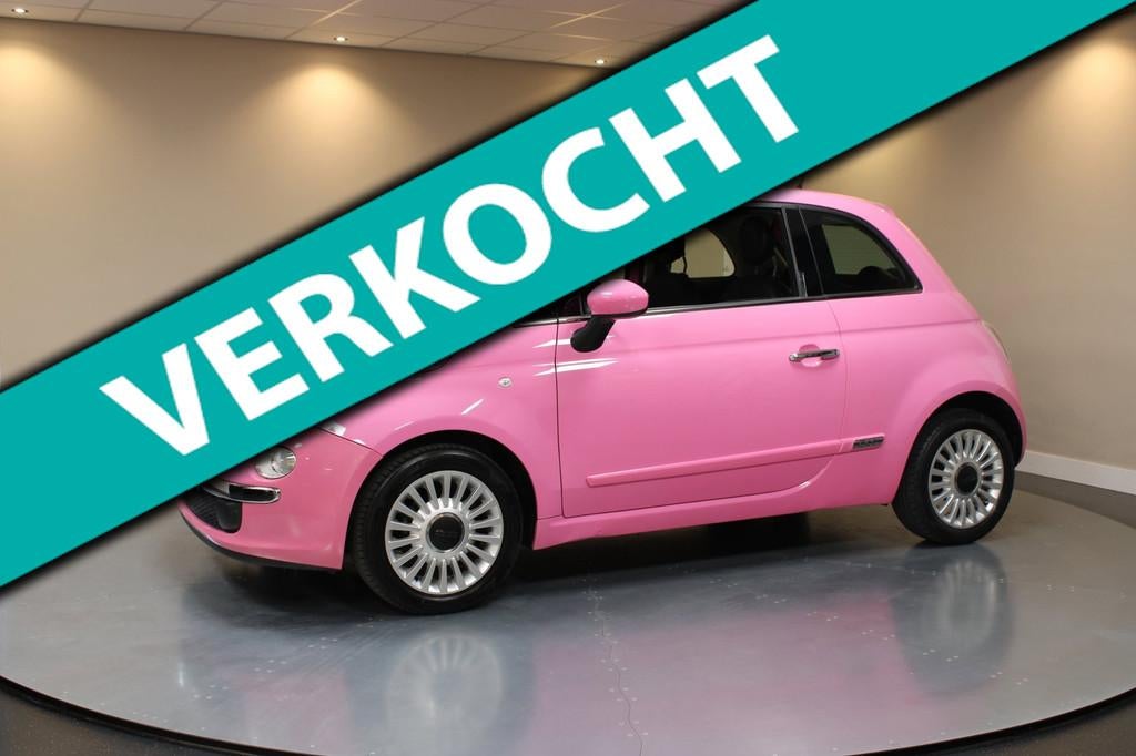 Fiat 500 1.2 Rosa *Special Edition Roze!* Automaat|Pano|Clim, Auto's, Fiat, Euro 5, Gebruikt, 1242 cc, Origineel Nederlands