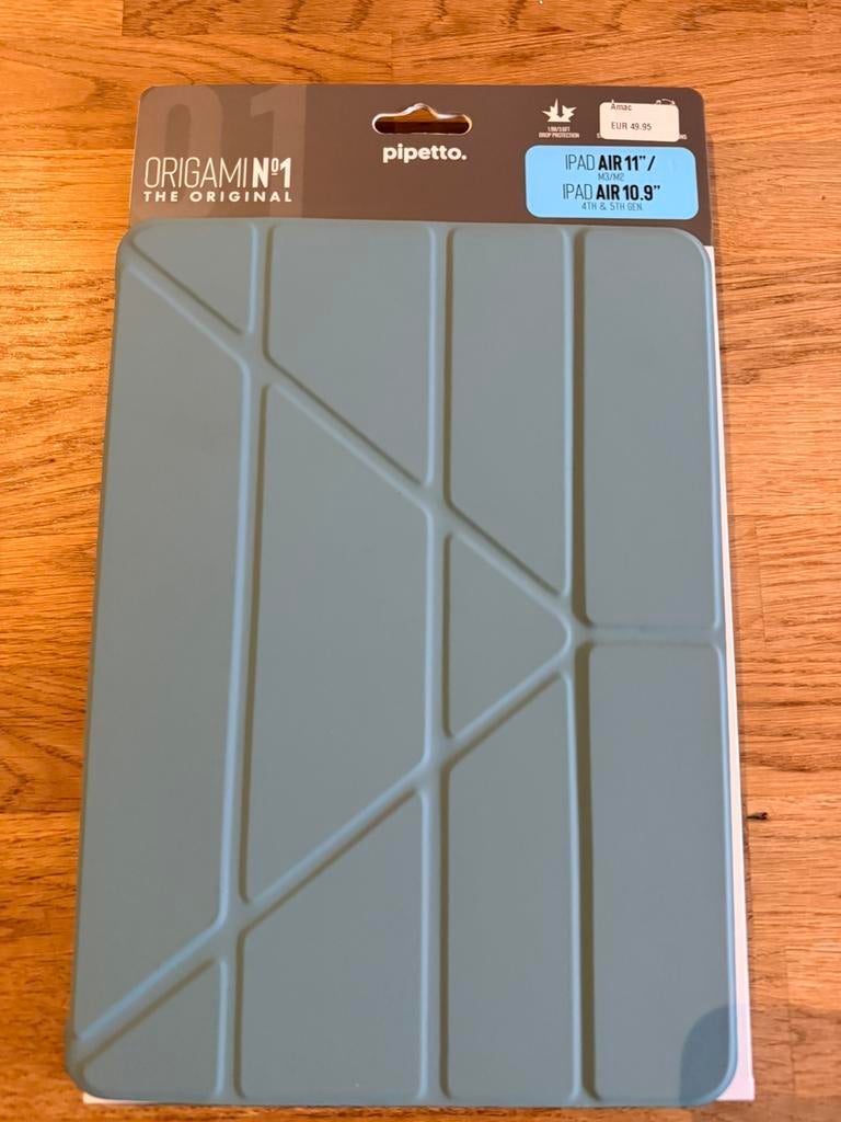 Pipetto Origami Case voor Apple iPad Air 11" M4/M3/M2, Computers en Software, Tablet-hoezen, 11 inch, Nieuw, Ophalen of Verzenden