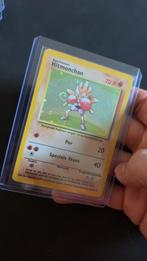 Hitmonchan holo base 7/102 pokemon kaart 1995 vintage, Hobby en Vrije tijd, Verzamelkaartspellen | Pokémon, Ophalen of Verzenden