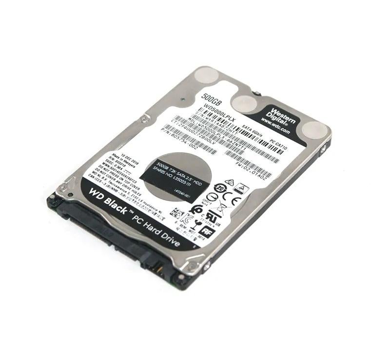 HP 2.5" SATA hard drive, 500GB capacity, 7200 RPM speed, Computers en Software, Harde schijven, Facturen@maascomputers.nl, Ophalen of Verzenden
