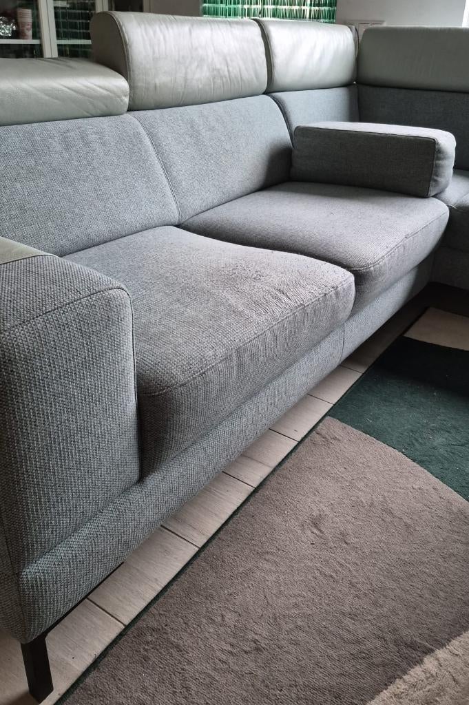 Montel Hoekbank groen 250x250, Huis en Inrichting, Banken | Bankstellen, Ophalen, Gebruikt, Minder dan 75 cm, Hoekbank