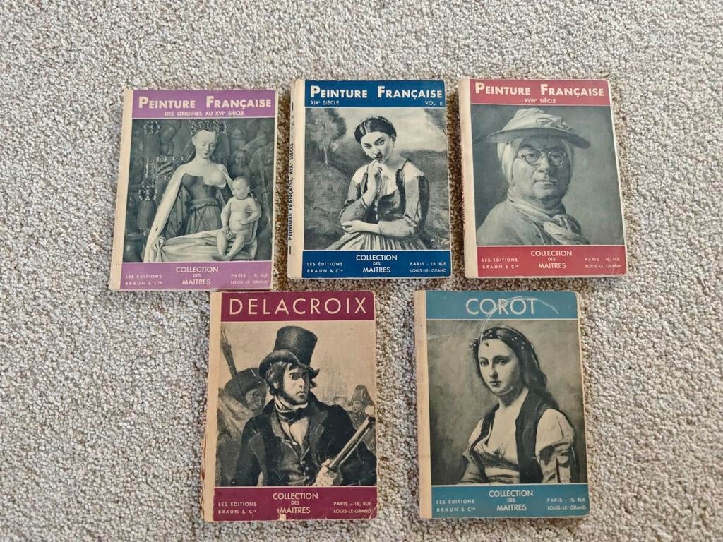 Peinture Française: 5 boekjes over Franse schilderkunst, Boeken, Ophalen of Verzenden, Gelezen, Schilder- en Tekenkunst, Diverse auteurs