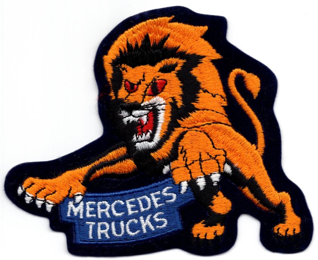 Mercedes Trucks stoffen opstrijk patch embleem #20, Verzenden, Nieuw, Auto's