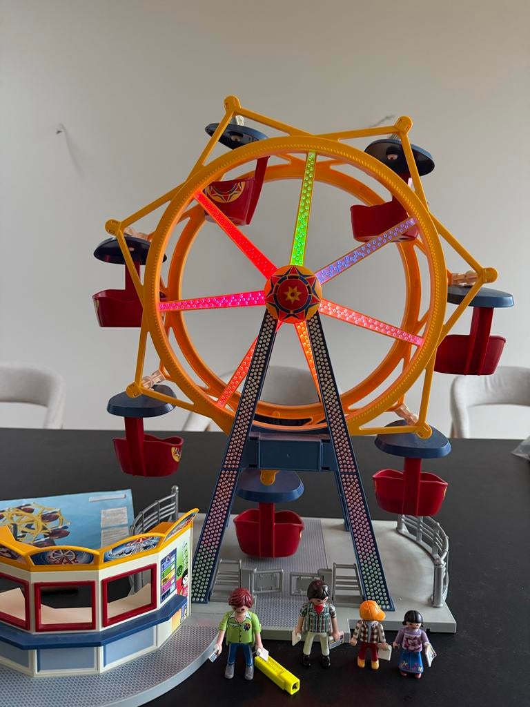 Playmobil Reuzenrad 5552 met Lichtjes - Compleet, Ophalen of Verzenden, Zo goed als nieuw, Jongen of Meisje