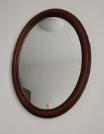 Spiegel met houten omlijsting, Ophalen, Rechthoekig, Minder dan 50 cm