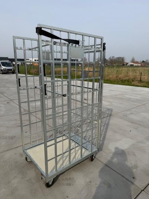 Partij Rolcontainer, 100 liter of meer, Ophalen, Gebruikt, Transportkar