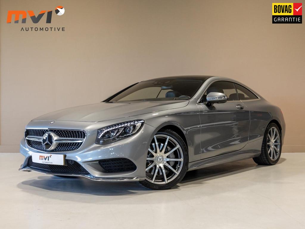 Mercedes-Benz S-klasse Coupé 500 4Matic Line: AMG / 456pk /, Auto's, Mercedes-Benz, Adaptive Cruise Control, Gebruikt, Met garantie (alle)