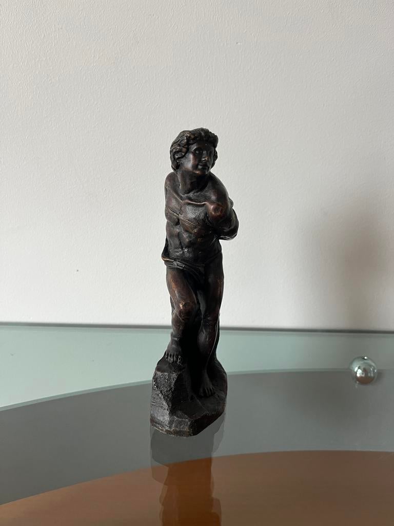 Bronzen reproductie Michelangelo's Stervende Slaaf, Ophalen of Verzenden