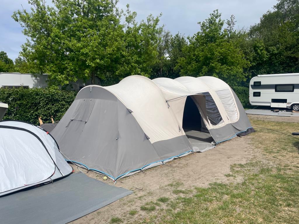 Bardani Dreamlodge 400 - Ruime familietent, Caravans en Kamperen, Tenten, Ophalen, Gebruikt, Tot en met 5