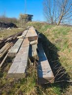 Houten balken in diverse maten - Gebruikt, Tuin en Terras, Palen, Balken en Planken, Ophalen, Gebruikt, 250 cm of meer, Balken