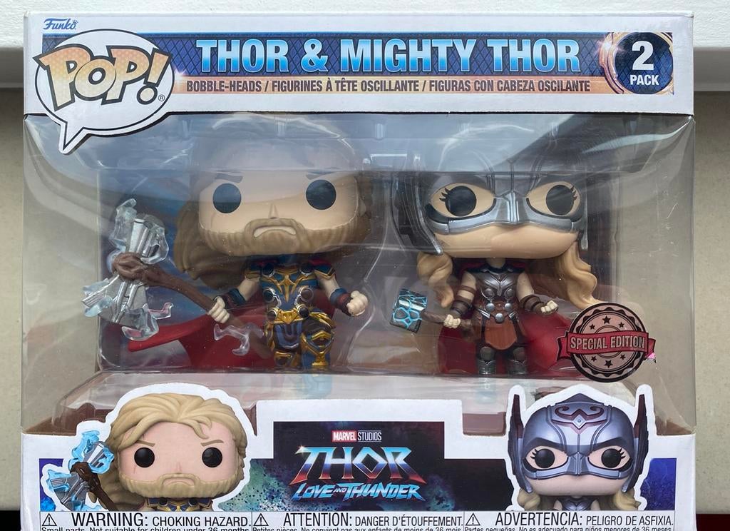Funko pop Thor & Mighty Thor, Verzamelen, Ophalen of Verzenden, Zo goed als nieuw