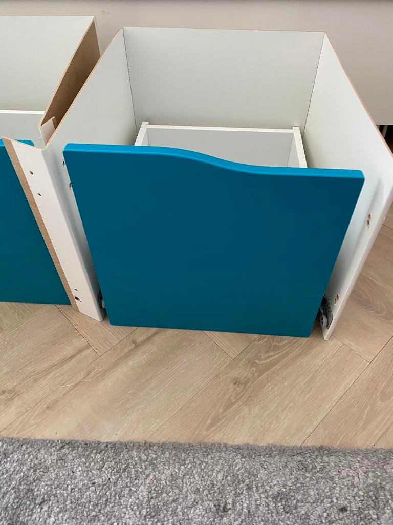 4x lade inzet Kallax Kast, Ophalen, Zo goed als nieuw