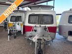 Eriba Touring 542 Tango Red Luifel fietsdr, Caravans en Kamperen, Overige typen, Schokbreker, 4 tot 5 meter, Eriba