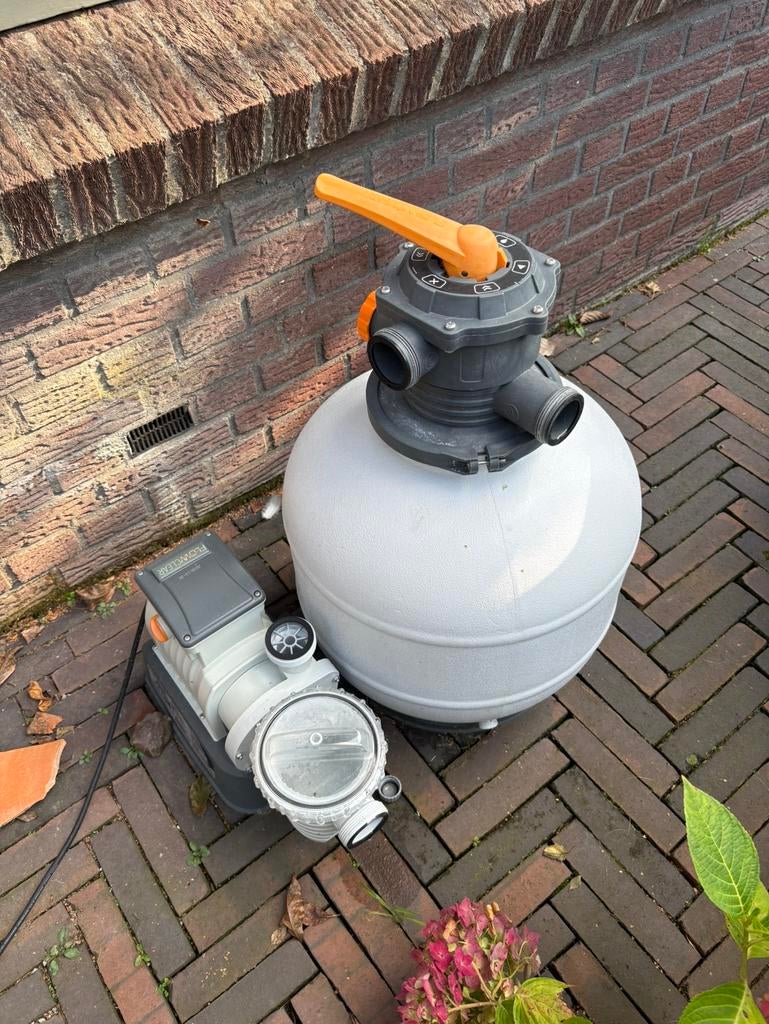 Zwembad zandfilterpomp Bestway 5,7 m3/uur, Tuin en Terras, Zwembad-toebehoren, Ophalen, Zo goed als nieuw, Filter