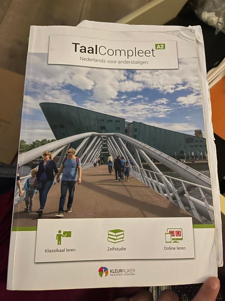 Taal Compleet A2 Nederlands voor anderstaligen, Ophalen of Verzenden, Gelezen, Overige niveaus