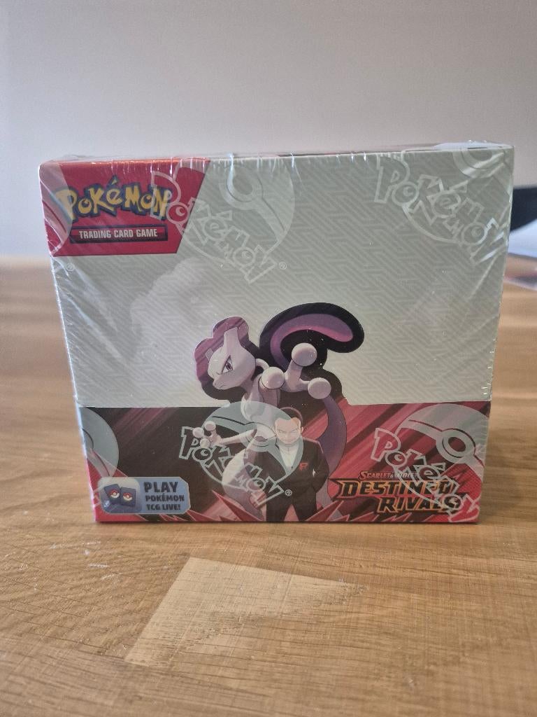 Destined Rivals Booster Box 36 packs, Scarlet & Violet, Ophalen of Verzenden, Nieuw, Boosterbox