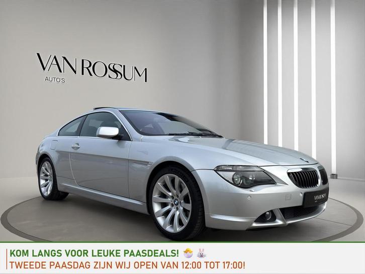 BMW 6-serie 650i High Executive | Panoramadak | Leder | Navi, Auto's, BMW, Bedrijf, Te koop, 6-Serie, ABS, Airbags, Airconditioning