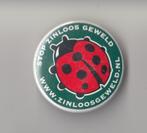 Stop Zinloos Geweld button, Gebruikt, Niet vindbaar, Niet vindbaar, Speldje of Pin