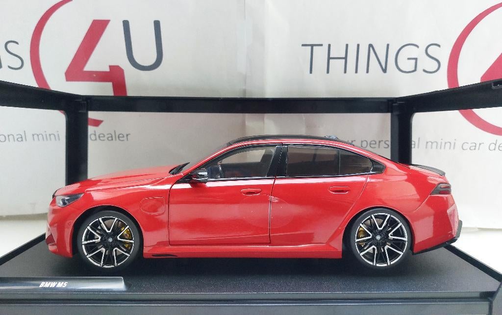 Solido 1:18 BMW M5 G90 Limousine 2025 rood nieuw in doos, Ophalen of Verzenden, Nieuw, Auto, Solido