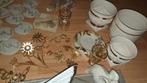 Gouden en witte decoratie set - Diversen, Ophalen of Verzenden, Gebruikt