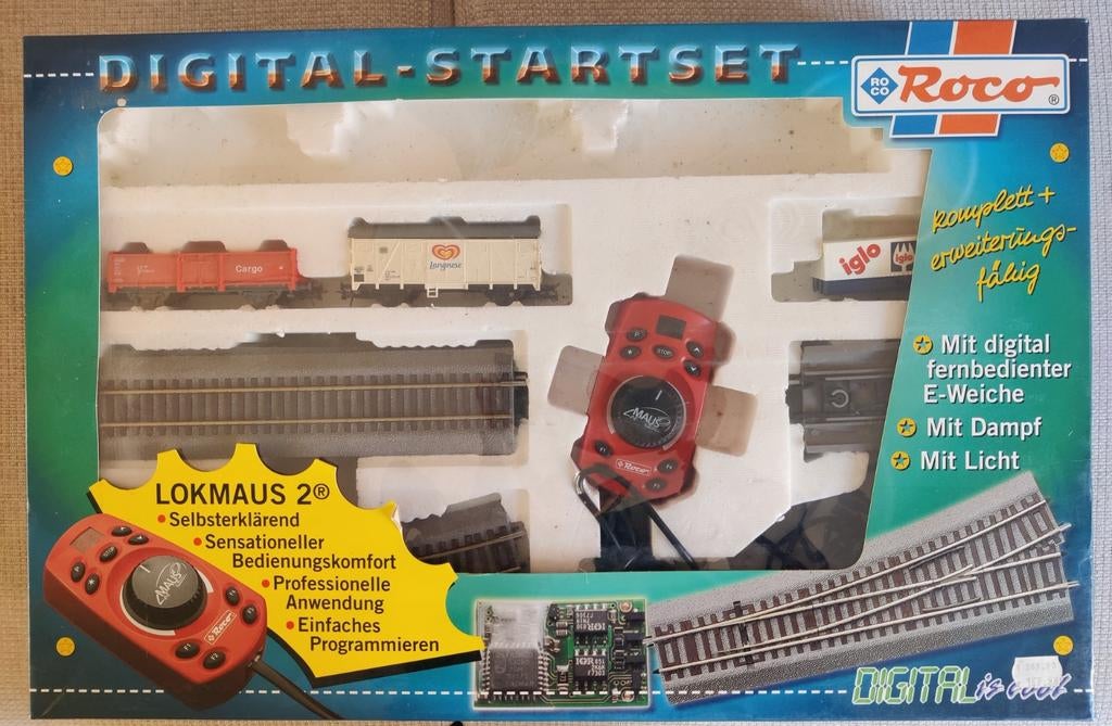Roco digitale startset (onvolledig) met Lokmaus 2, Hobby en Vrije tijd, Modeltreinen | H0, Ophalen, Gelijkstroom, Roco, Gebruikt