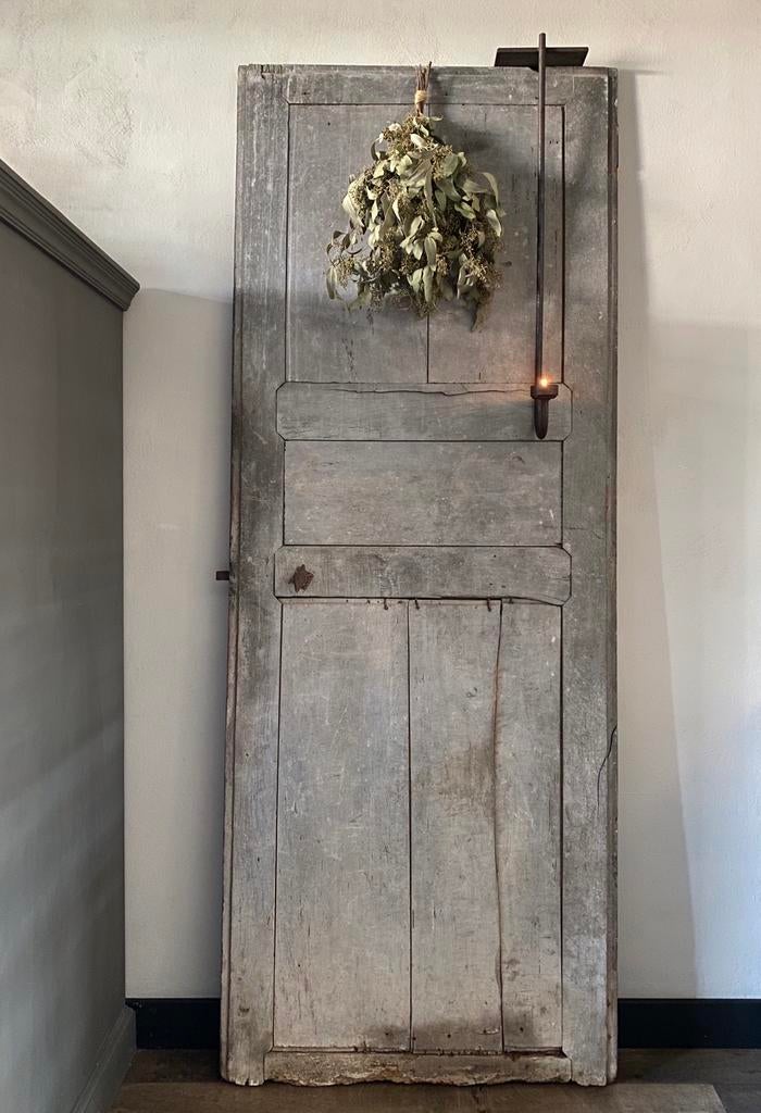 Oude deur-antieke deur-oud luik-sober-landelijk-deur, Ophalen