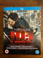 Blu Ray Mission Impossible 1, 2, 3 & Ghost Protocol, Ophalen of Verzenden, Zo goed als nieuw, Actie, Boxset