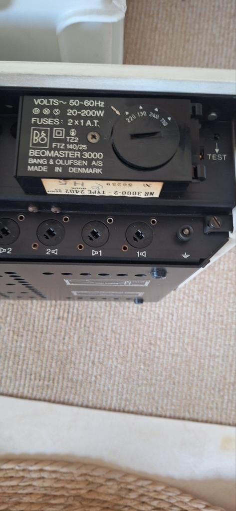 Bang & Olufsen Beomaster 3000-2 Vintage Receiver, Ophalen, Gebruikt, Analoog