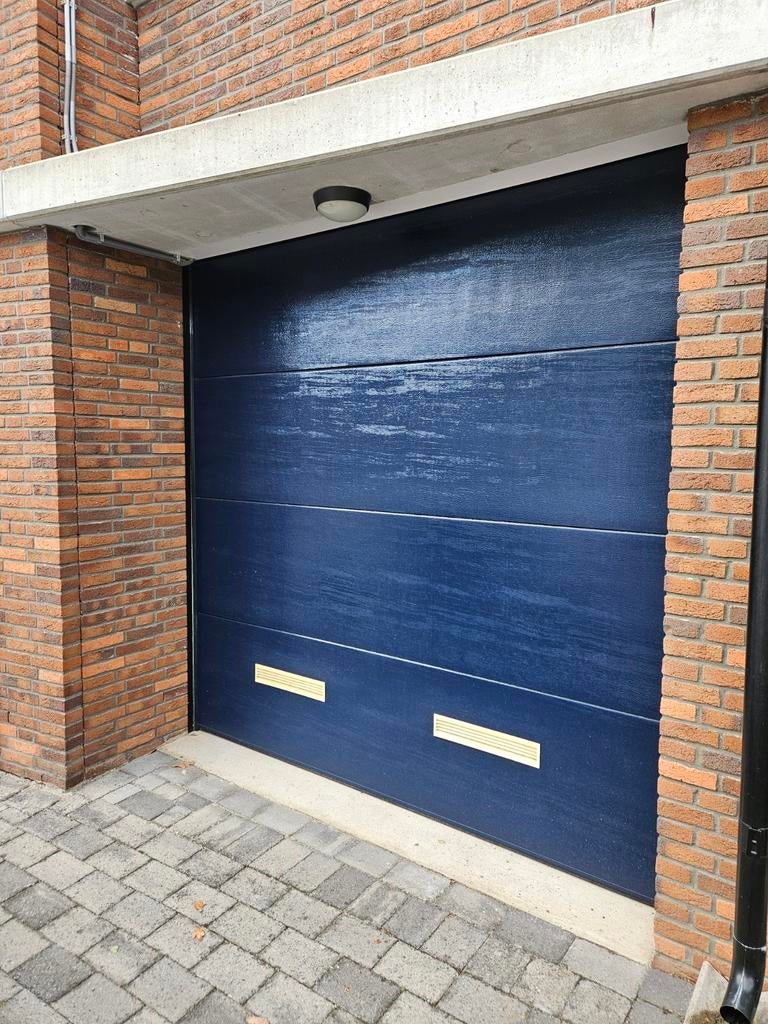 Elektrische rol garagedeur, Doe-het-zelf en Verbouw, Deuren en Horren, Garagedeur, Zo goed als nieuw, Vouwdeur, Ophalen