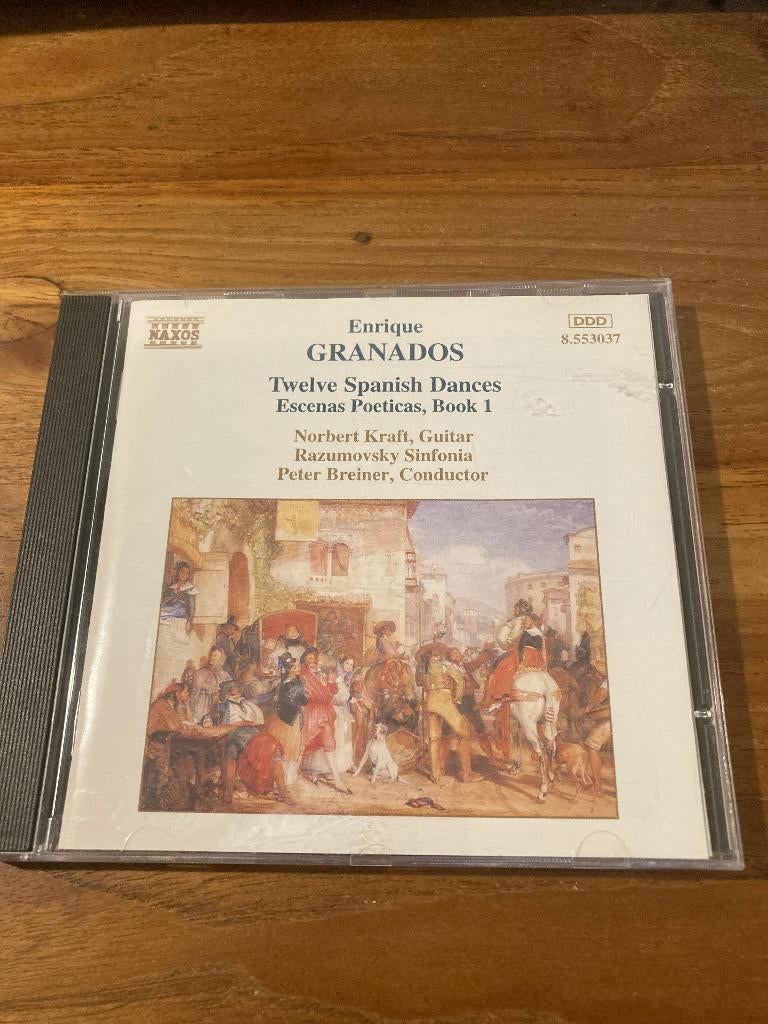 Enrique Granados - Twelve Spanish Dances / Escenas Poeticas,, Ophalen of Verzenden, Classicisme, Zo goed als nieuw, Overige typen