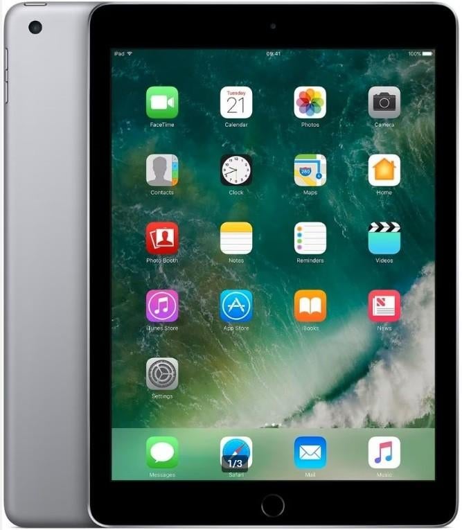 iPad 2018 (6e gen) 32GB – WiFi + 4G – Zeer nette staat, Gebruikt, 32 GB, Apple iPad, Zilver