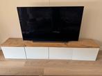 Besta TV-kast 240 cm breed met spoorbielzen blad, Ophalen, Gebruikt, 200 cm of meer, Minder dan 100 cm
