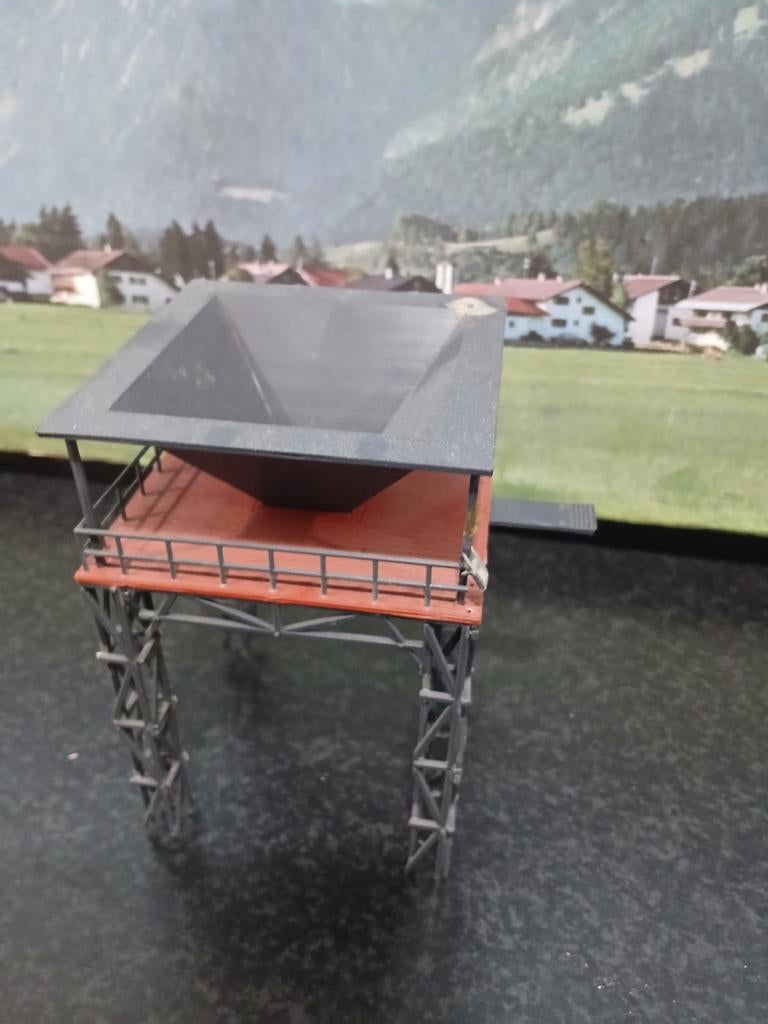 Kolenmijn voor HO spoorbaan - Modelbouw accessoire, Hobby en Vrije tijd, Modeltreinen | H0, Ophalen of Verzenden, Gebruikt, Brug, Tunnel of Gebouw