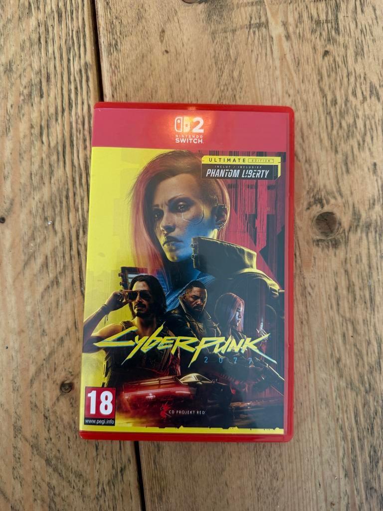 Cyberpunk 2077 Ultimate Edition + Phantom Liberty Switch, Spelcomputers en Games, Vanaf 18 jaar, 1 speler, Ophalen of Verzenden