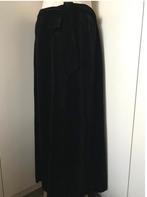 Vintage Velours Lange Rok van Maison de Bonneterie, Kleding | Dames, Rokken, Maat 38/40 (M), Zwart, Maison de Bonneterie, Ophalen of Verzenden