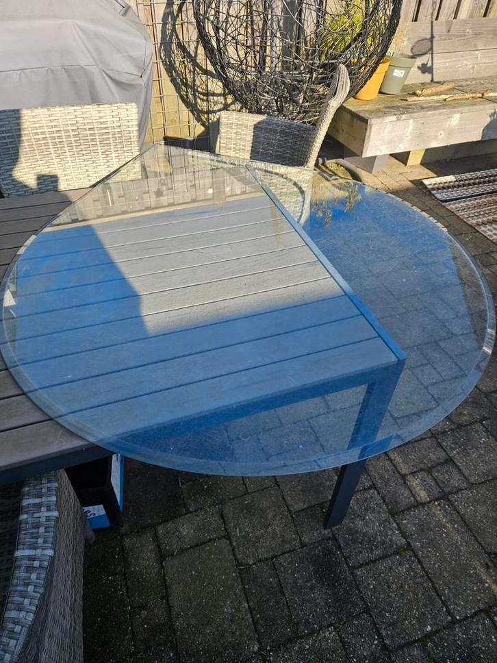 Glazen traanplaat. Druppel, Huis en Inrichting, Kachels, Gebruikt, Ophalen