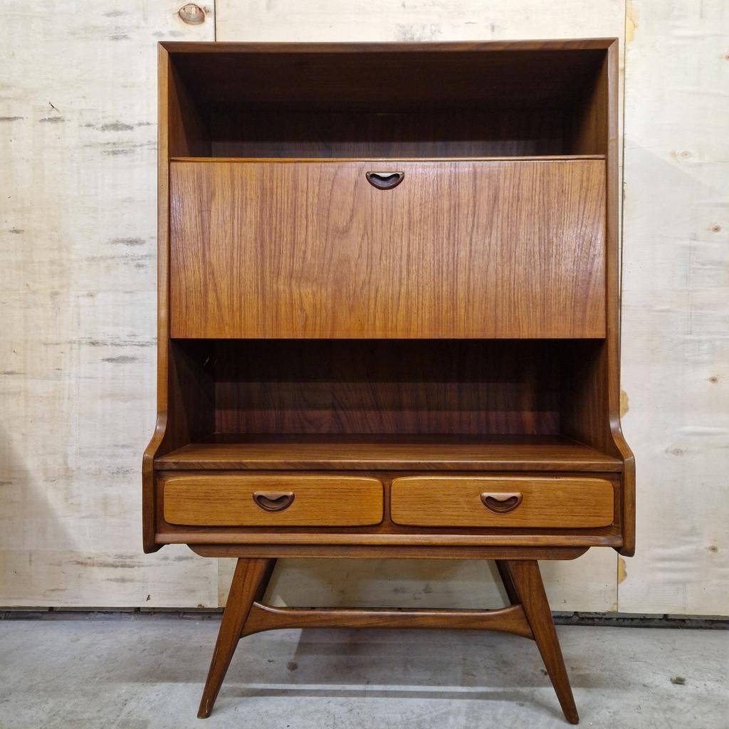 Vintage kast secretaire Louis van Teeffelen voor Webé bureau, Kolibrivintagehal@gmail.com, Gebruikt, Aaldertgeertsstraat 43 Olst