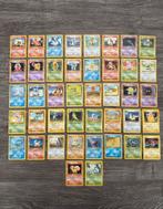 Mooie bulk 57 Pokemon kaarten Base set Unlimted EN uit 1999, Ophalen of Verzenden, Zo goed als nieuw, Meerdere kaarten
