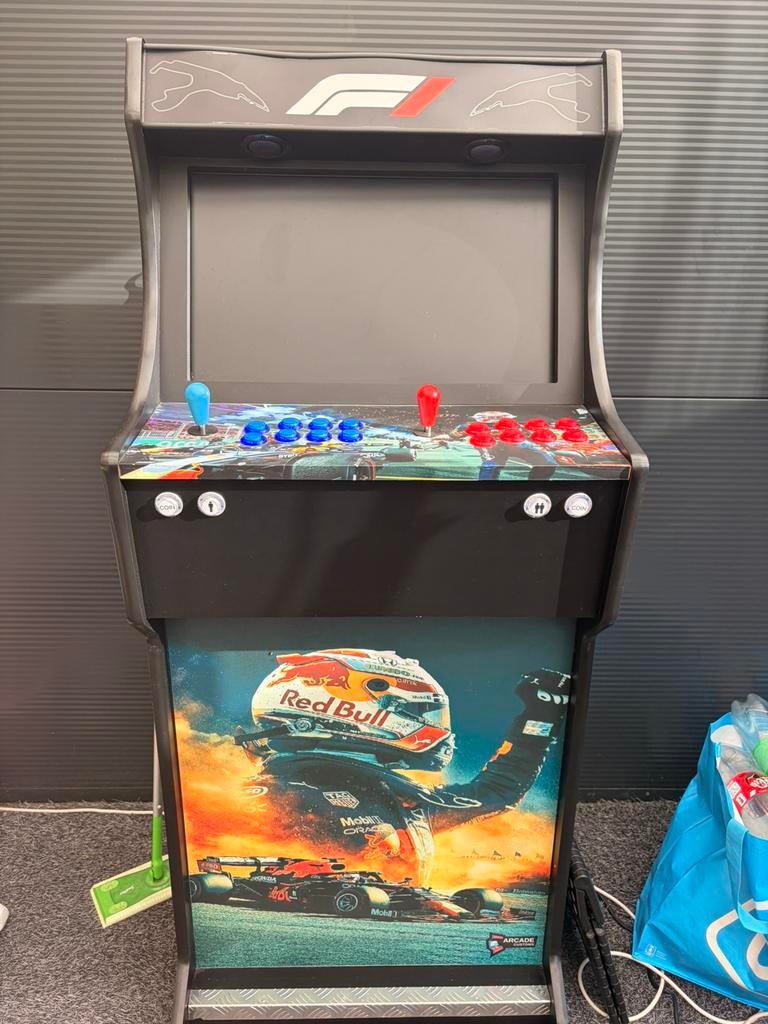 Arcade kast max verstappen editie, Verzamelen, Automaten | Overige, Ophalen, Zo goed als nieuw