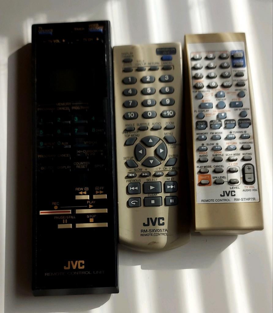 JVC Afstandsbediening, Gebruikt, Ophalen of Verzenden, Origineel, Tv